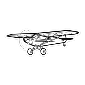 CubCrafters iCUB: Sporty Homebuilt Aircraft Sticker