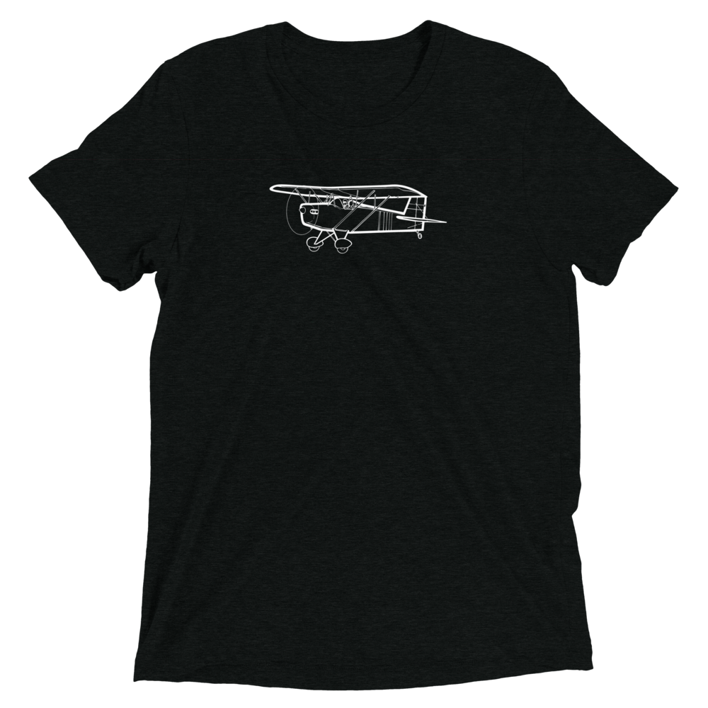 Baby Ace Homebuilt Sport Plane Tri-blend T-Shirt 