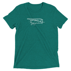 Baby Ace Homebuilt Sport Plane Tri-blend T-Shirt