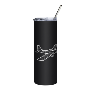 Fisher FP-303 Sport Aircraft  Stainless Steel Tumbler