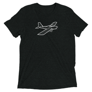 Fisher FP-303 Sport Aircraft Tri-blend T-Shirt