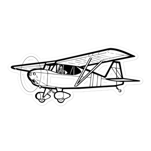 Dakota Hawk Homebuilt Sport Aircraft Sticker