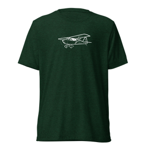 Dakota Hawk Homebuilt Sport Aircraft Tri-blend T-Shirt