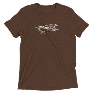 Dakota Hawk Homebuilt Sport Aircraft Tri-blend T-Shirt