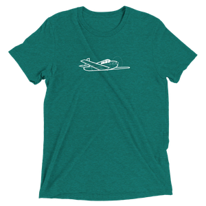 Mooney Mite: The Compact Speedster Tri-blend T-Shirt