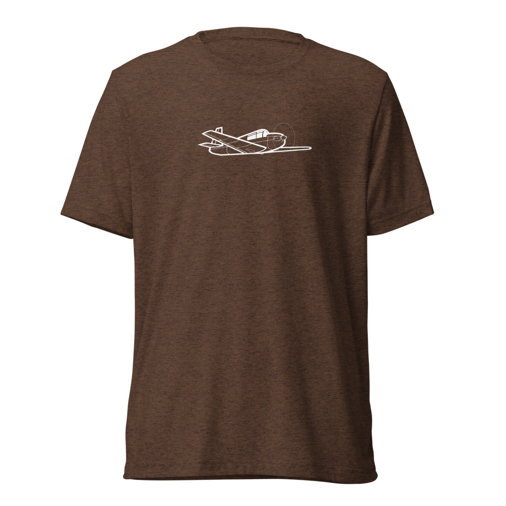 Mooney Mite: The Compact Speedster Tri-blend T-Shirt 