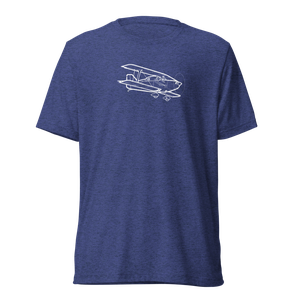 FK 12 Comet Homebuilt Sport Aircraft Tri-blend T-Shirt