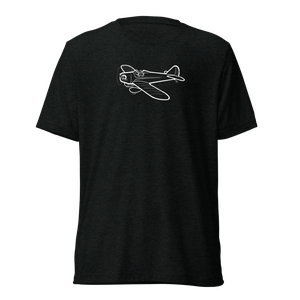 Bowers Fly Baby Homebuilt Aircraft Tri-blend T-Shirt