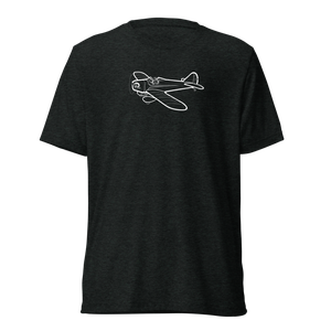 Bowers Fly Baby Homebuilt Aircraft Tri-blend T-Shirt