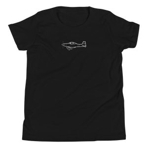 Mustang II Sport Homebuilt Aircraft Youth T-Shirt