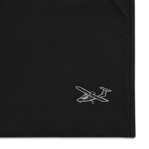 Magnaghi Aeronautica Sky Arrow Port Authority Embroidered Premium Sherpa Blanket