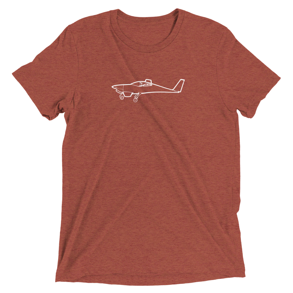 Sporty Homebuilt TRI Q 200 Tri-blend T-Shirt 