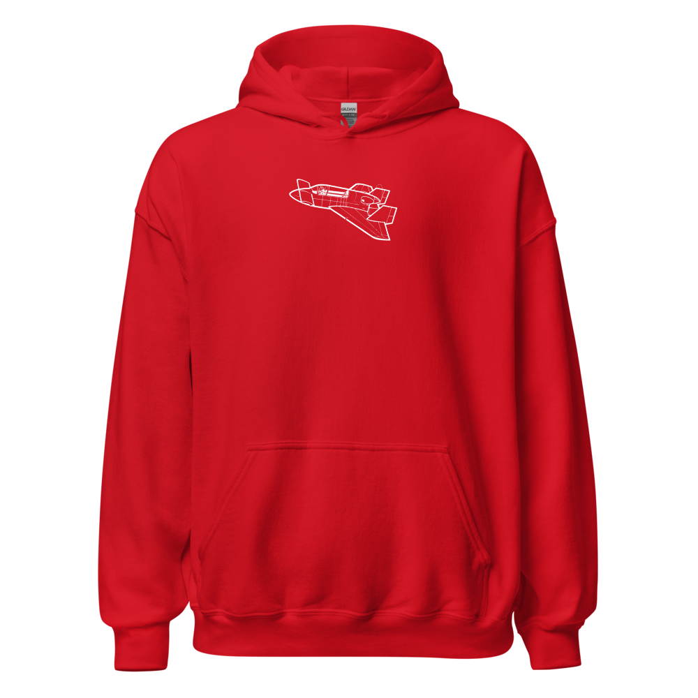 Rutan Variviggen: Sport Homebuilt Aircraft Hoodie Sweatshirt 