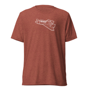 Rutan Variviggen: Sport Homebuilt Aircraft Tri-blend T-Shirt