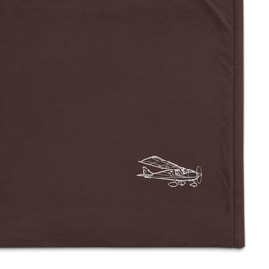 Cessna Skycatcher: Sporty Homebuilt LSA Port Authority Embroidered Premium Sherpa Blanket