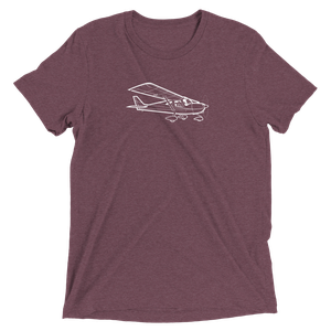 Cessna Skycatcher: Sporty Homebuilt LSA Tri-blend T-Shirt