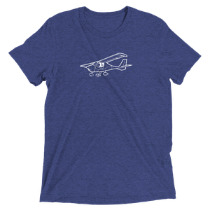 Flight Design LSA Sport Aircraft Tri-blend T-Shirt