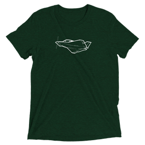 Dyke Delta Homebuilt Sport Plane Tri-blend T-Shirt