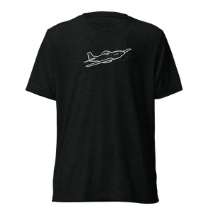 Stewart Mustang Homebuilt Aircraft Tri-blend T-Shirt