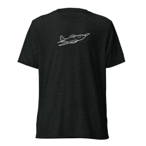 Stewart Mustang Homebuilt Aircraft Tri-blend T-Shirt