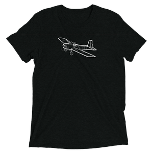 Volksplane Homebuilt Sport Aircraft Tri-blend T-Shirt