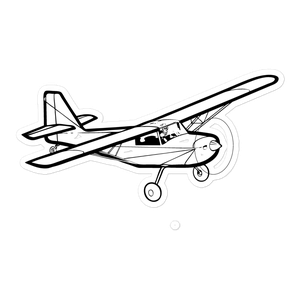 Kitfox Light Sport Aircraft Sticker