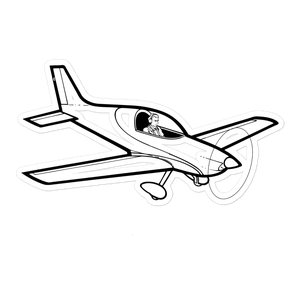 Starlite Homebuilt Sport Aircraft Sticker