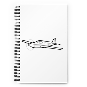 Sporty Homebuilt White Lightning Notebook