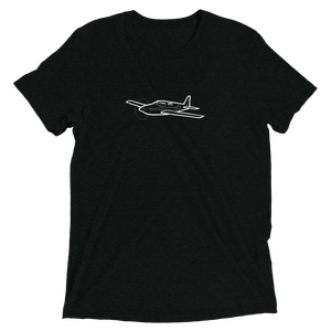 Sporty Homebuilt White Lightning Tri-blend T-Shirt