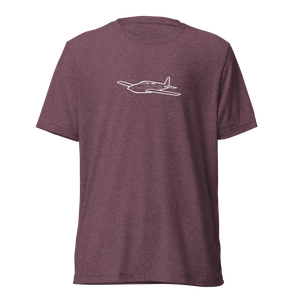 Sporty Homebuilt White Lightning Tri-blend T-Shirt