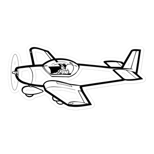 Zenith Zodiac: Sporty Homebuilt Aircraft Sticker