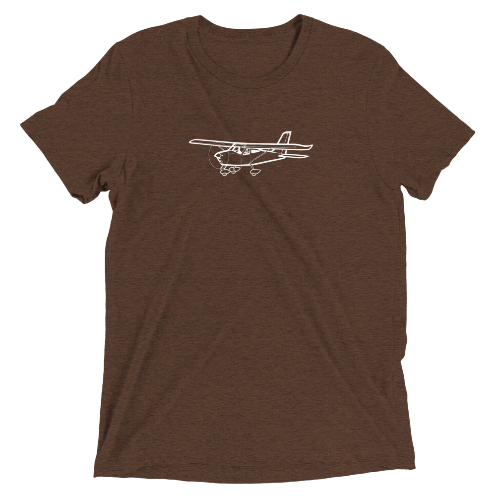 Tecnam P92 Sport Homebuilt 2 Tri-blend T-Shirt 
