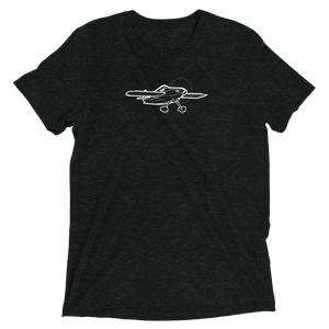 Wittman Buster Sport Aircraft Tri-blend T-Shirt