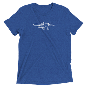 Wittman Buster Sport Aircraft Tri-blend T-Shirt