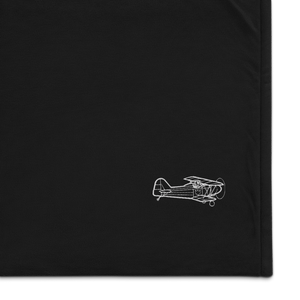Smith Miniplane - Homebuilt Sport Aircraft 2 Port Authority Embroidered Premium Sherpa Blanket