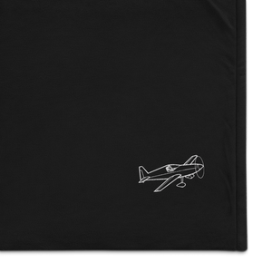 Arion Lightning Bug - Sport Homebuilt Aircraft Port Authority Embroidered Premium Sherpa Blanket