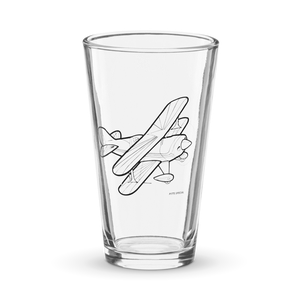 Pitts Special Sport Aerobatic Aircraft  Shaker Pint Glass
