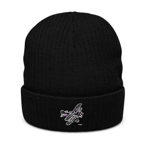 Pitts Special Sport Aerobatic Aircraft Atlantis Recycled Cuffed Beanie