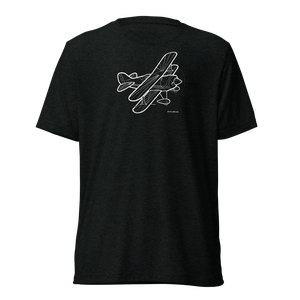 Pitts Special Sport Aerobatic Aircraft Tri-blend T-Shirt