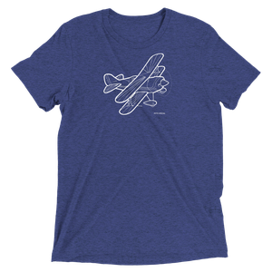 Pitts Special Sport Aerobatic Aircraft Tri-blend T-Shirt