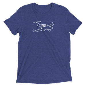 DOVA Skylark Light Sport Aircraft Tri-blend T-Shirt