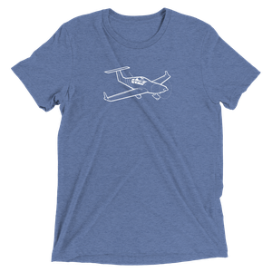 DOVA Skylark Light Sport Aircraft Tri-blend T-Shirt