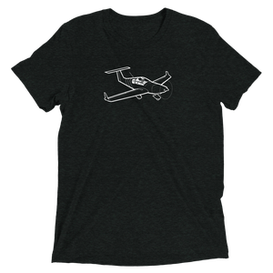 DOVA Skylark Light Sport Aircraft Tri-blend T-Shirt