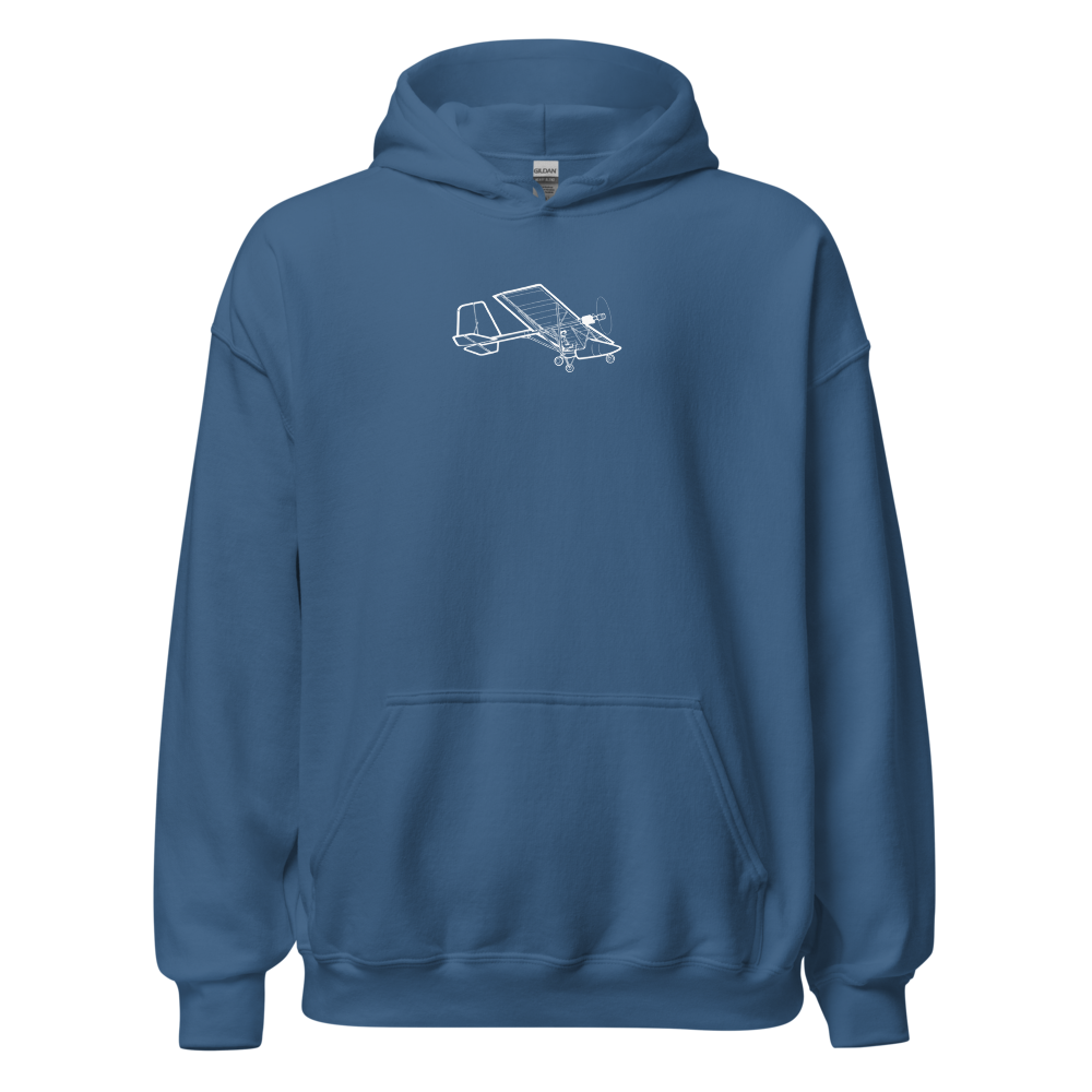 Yuneec E-Spyder: Electric Sport Aircraft Hoodie Sweatshirt 