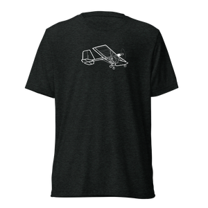 Yuneec E-Spyder: Electric Sport Aircraft Tri-blend T-Shirt