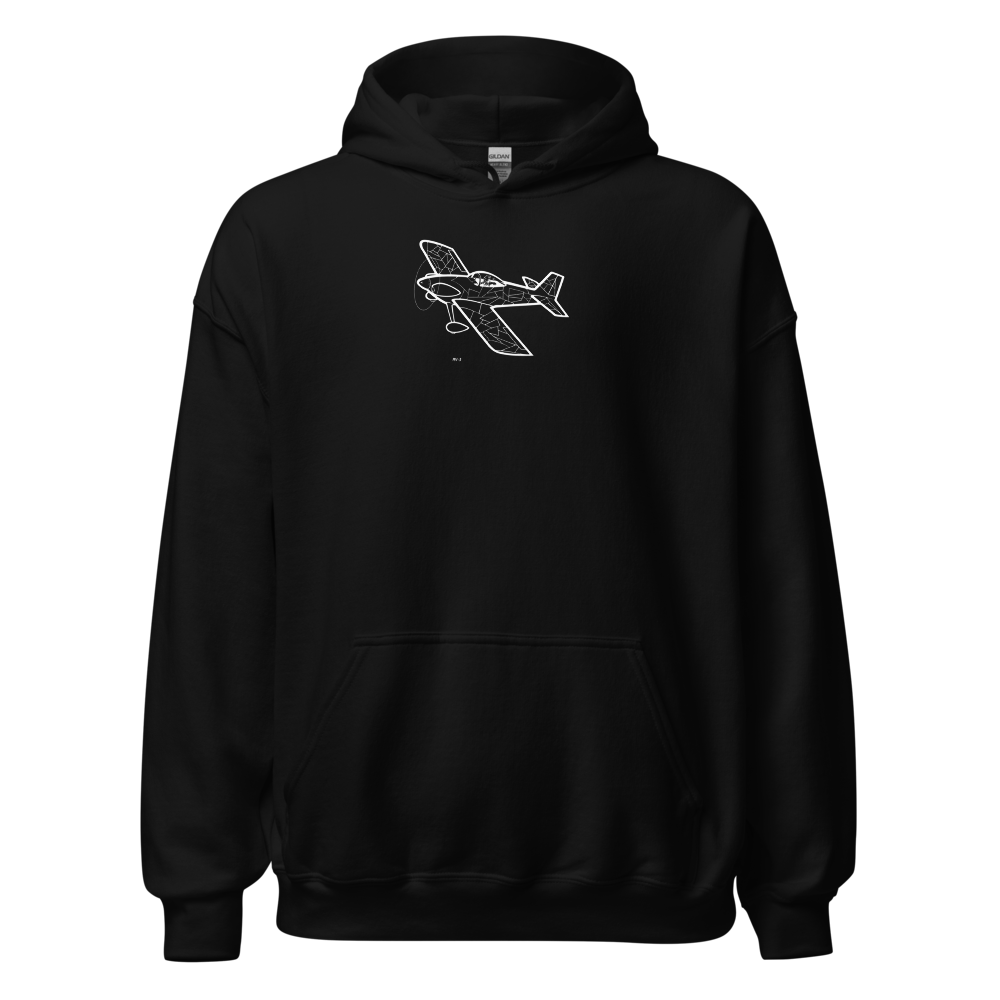 Van's Aircraft Exciting Homebuilt RV-3 Hoodie Sweatshirt 