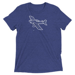 Van's Aircraft Exciting Homebuilt RV-3 Tri-blend T-Shirt