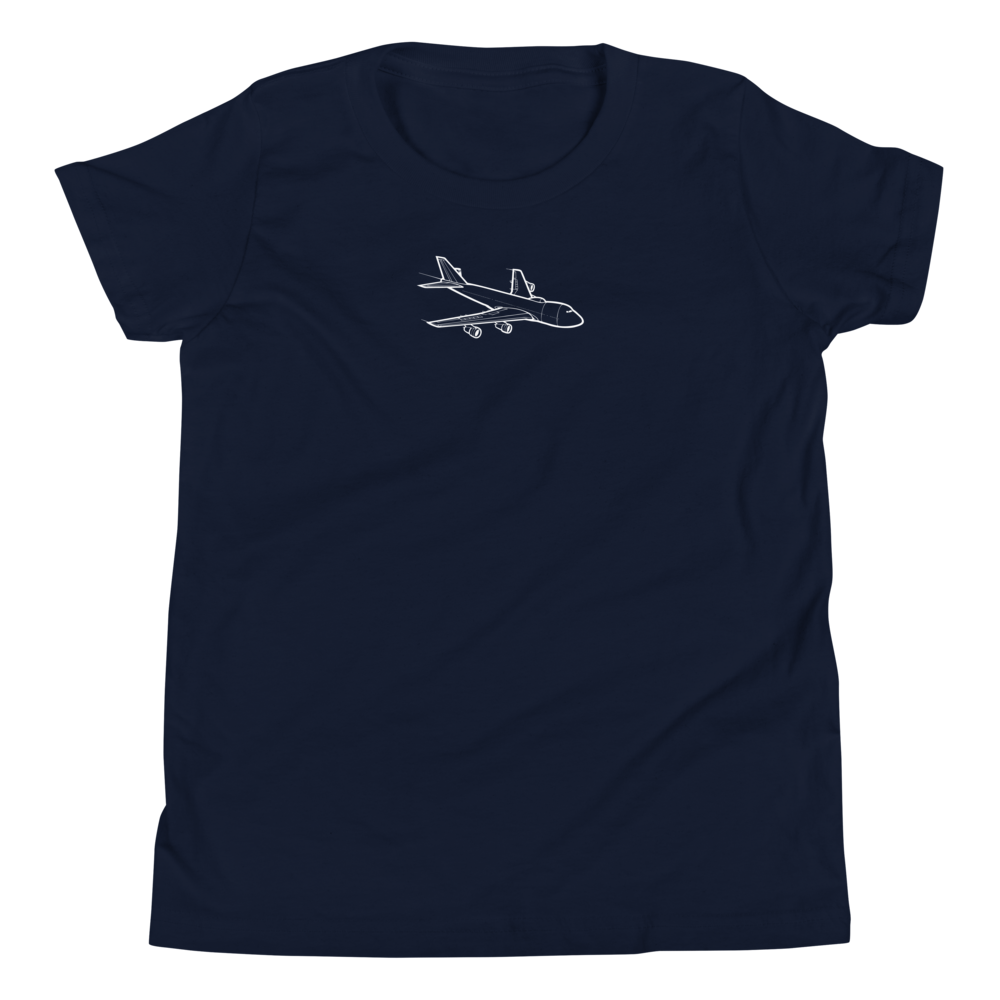 E-4B NAOC - USAF's Flying Command Post Youth T-Shirt 