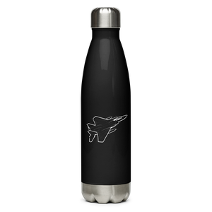 US Air Force F-15 Jet 4 Water Bottle