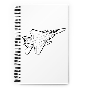 US Air Force F-15 Jet 4 Notebook
